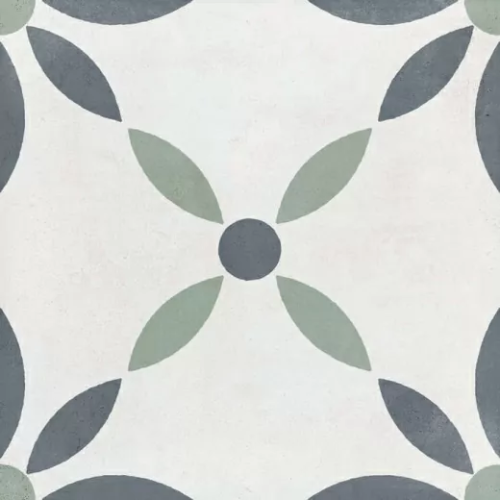 Керамогранит Harmony 3386037271 Havana White Flower R10 22.3x22.3