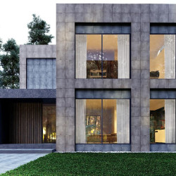 Керамогранит Grasaro G-1103/CR Beton Антрацит 60x60