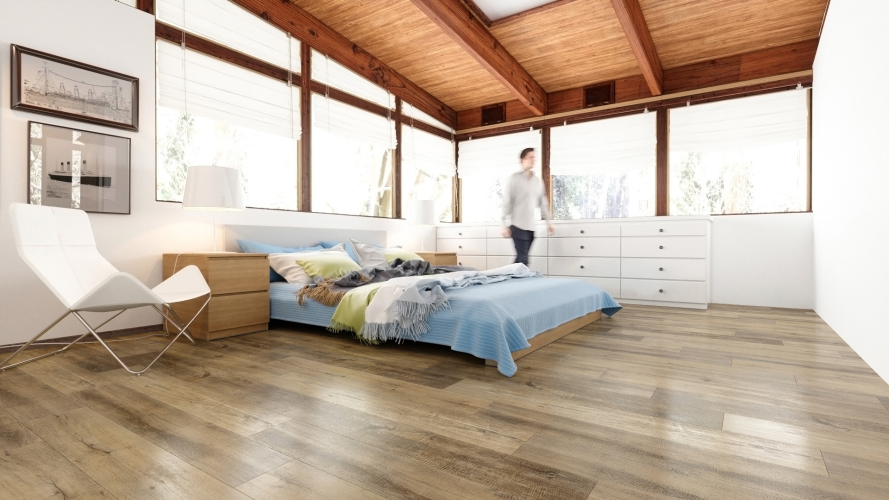 Кварцевый ламинат SPC Fargo Comfort Дуб Медовый VL 88041-001